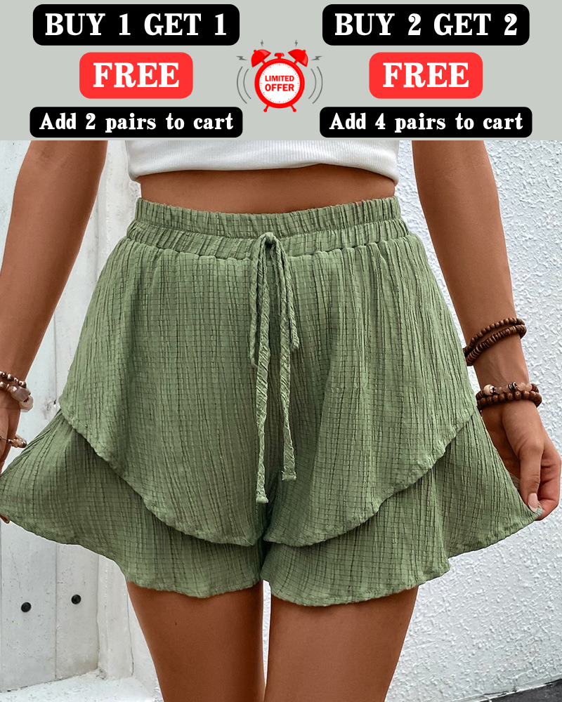 Comfortable loose shorts(Add 2 or 4 pairs to the cart to trigger the discount)