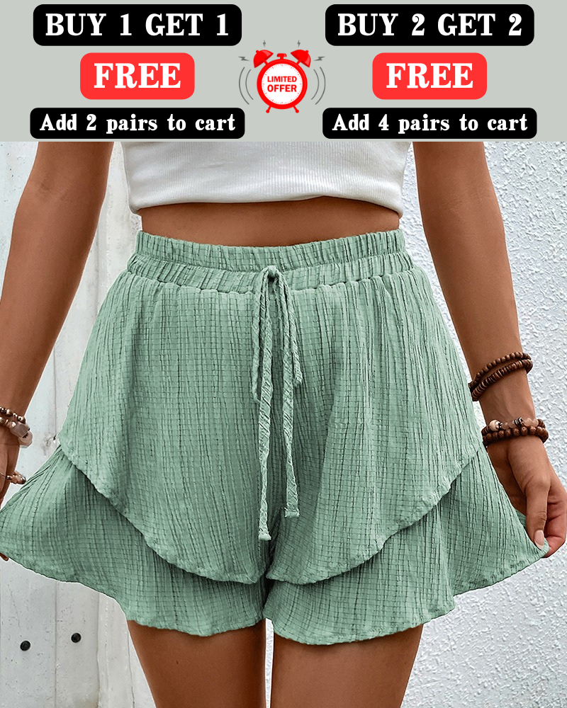 Comfortable loose shorts(Add 2 or 4 pairs to the cart to trigger the discount)