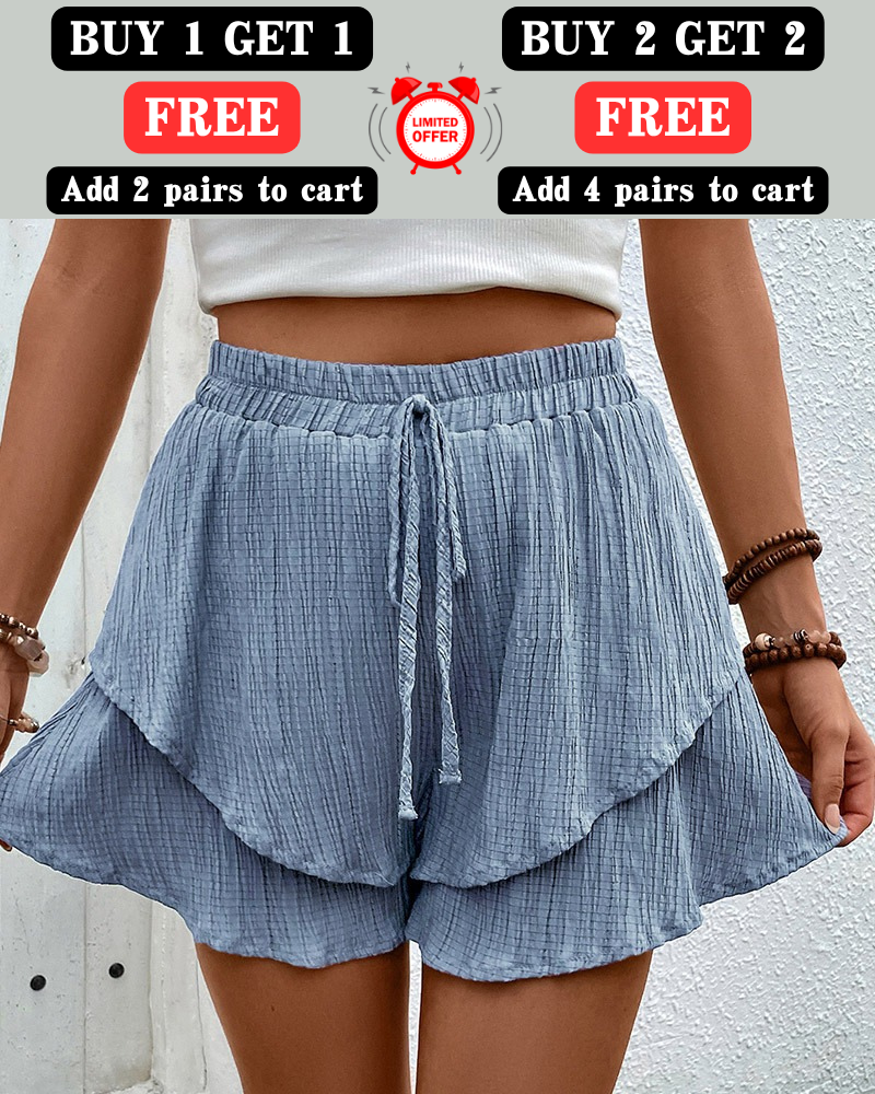 Comfortable loose shorts(Add 2 or 4 pairs to the cart to trigger the discount)