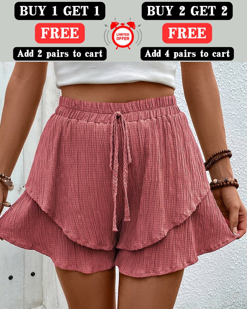 Comfortable loose shorts(Add 2 or 4 pairs to the cart to trigger the discount)