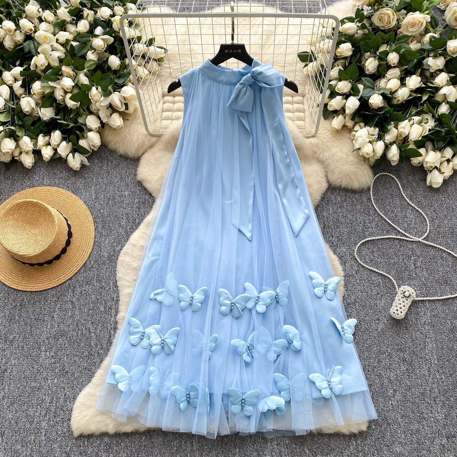 3D Butterfly Mesh Fairy Dress