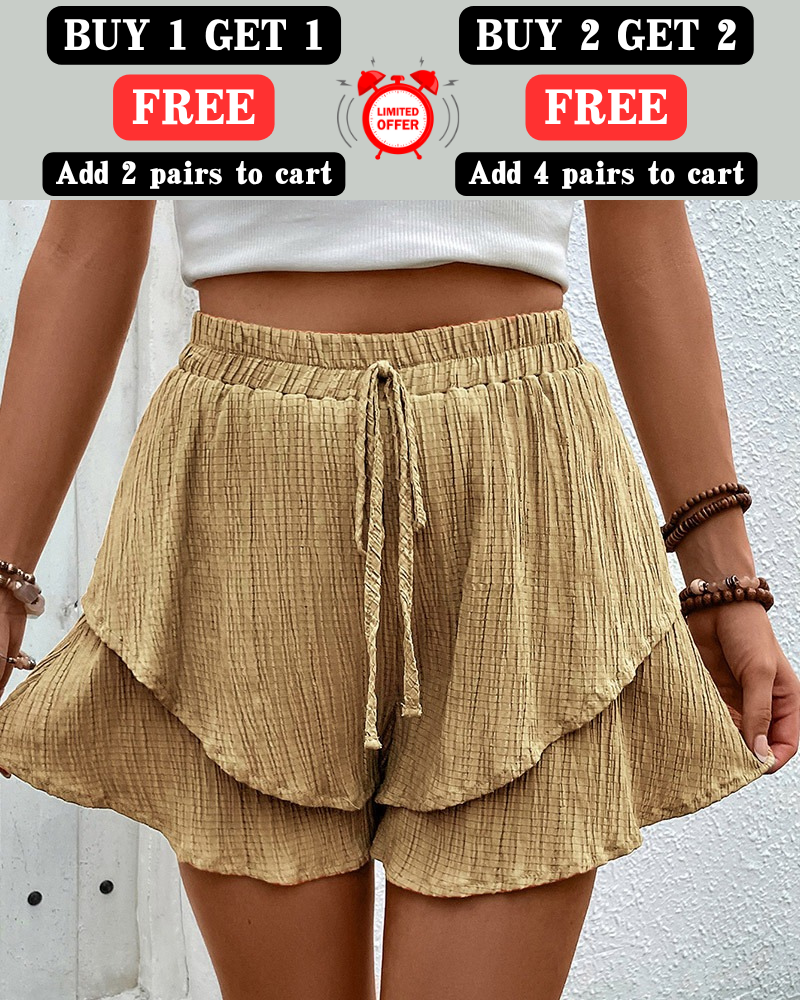 Comfortable loose shorts（Add 2 or 4 pairs to the cart to trigger the discount）