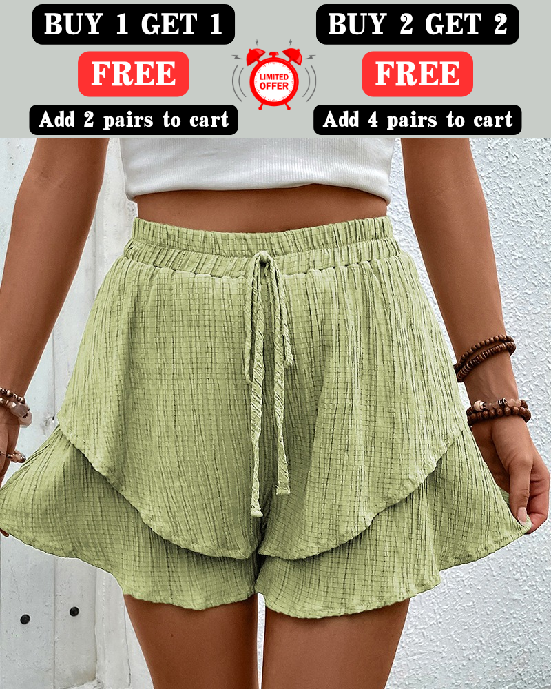 Comfortable loose shorts（Add 2 or 4 pairs to the cart to trigger the discount）
