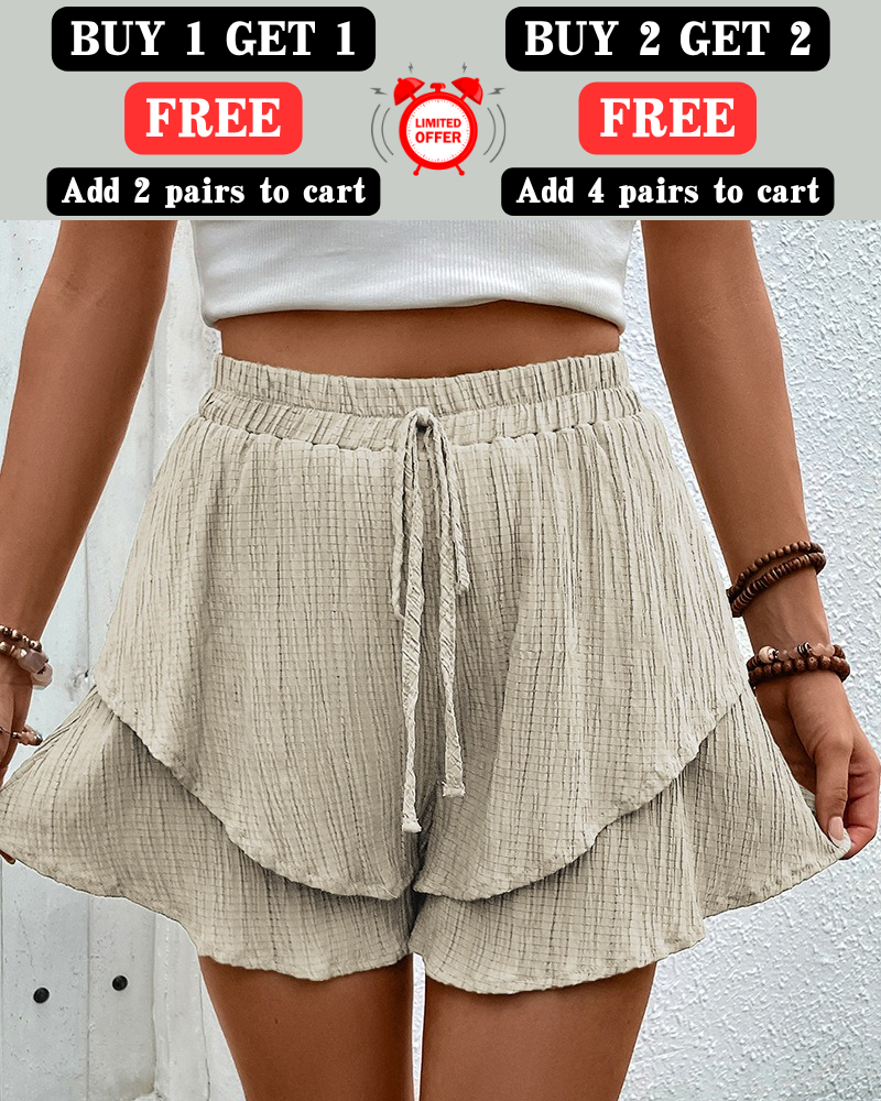 Comfortable loose shorts（Add 2 or 4 pairs to the cart to trigger the discount）