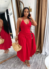 Please knot the dress