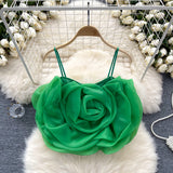Organza 3D Flower Sling