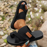 Women's Cross-Strap Slide Sandals