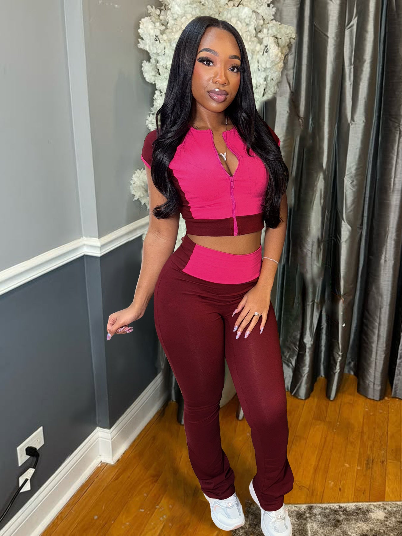 Color matching two piece set