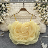 Organza 3D Flower Sling