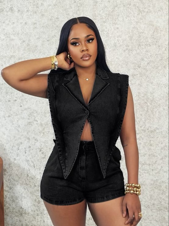 The Summer Cutie Denim Jumpsuit