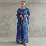 Lace 3D embroidered long skirt