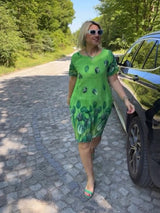 Tulip pattern Print dress