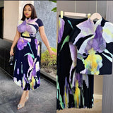 French Romantic Pleated Skirt Set