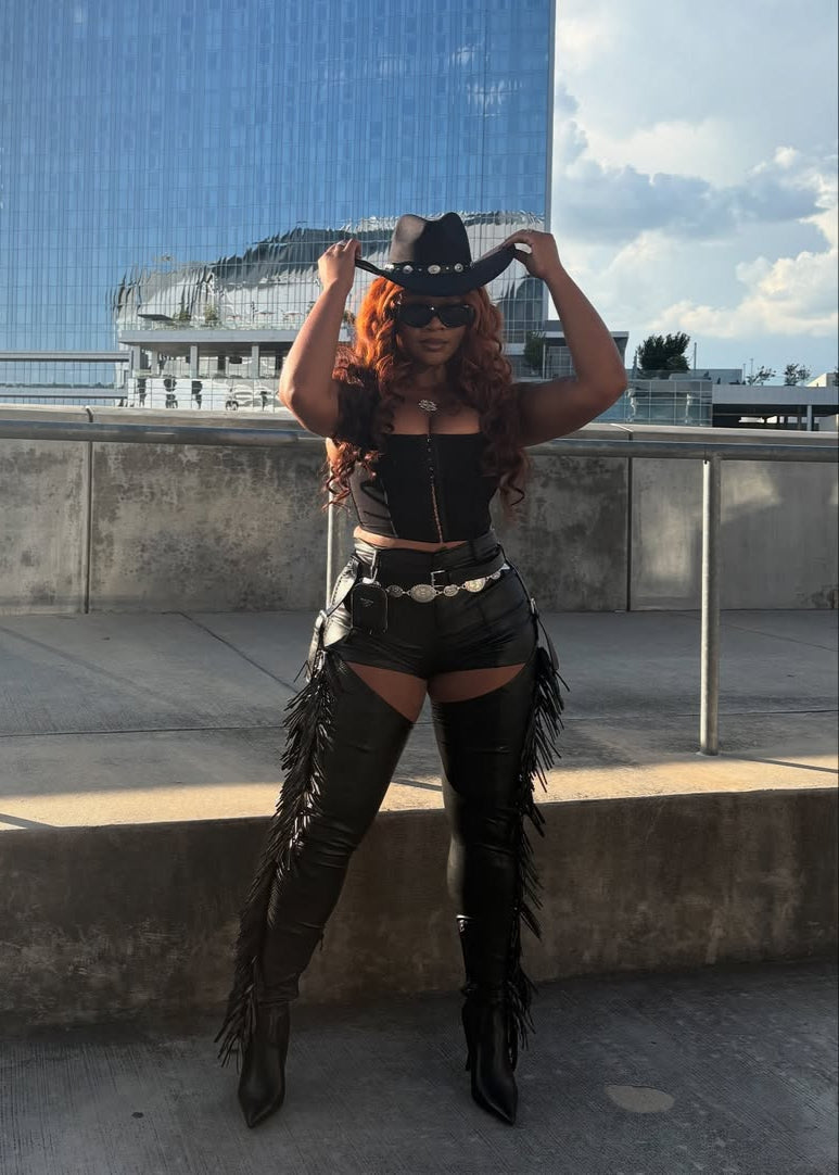 Fringe High Thigh Boots（Free Shipping Today）