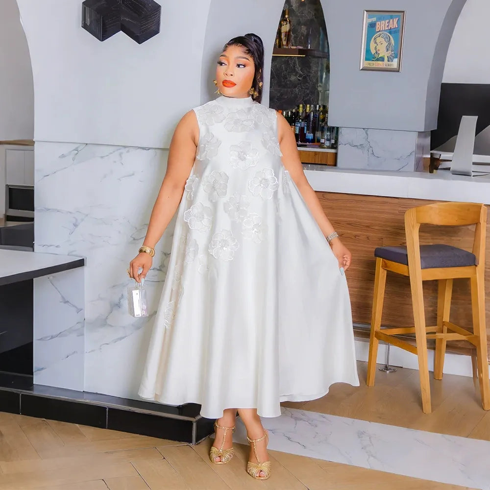 Cute Loose Flower Dress