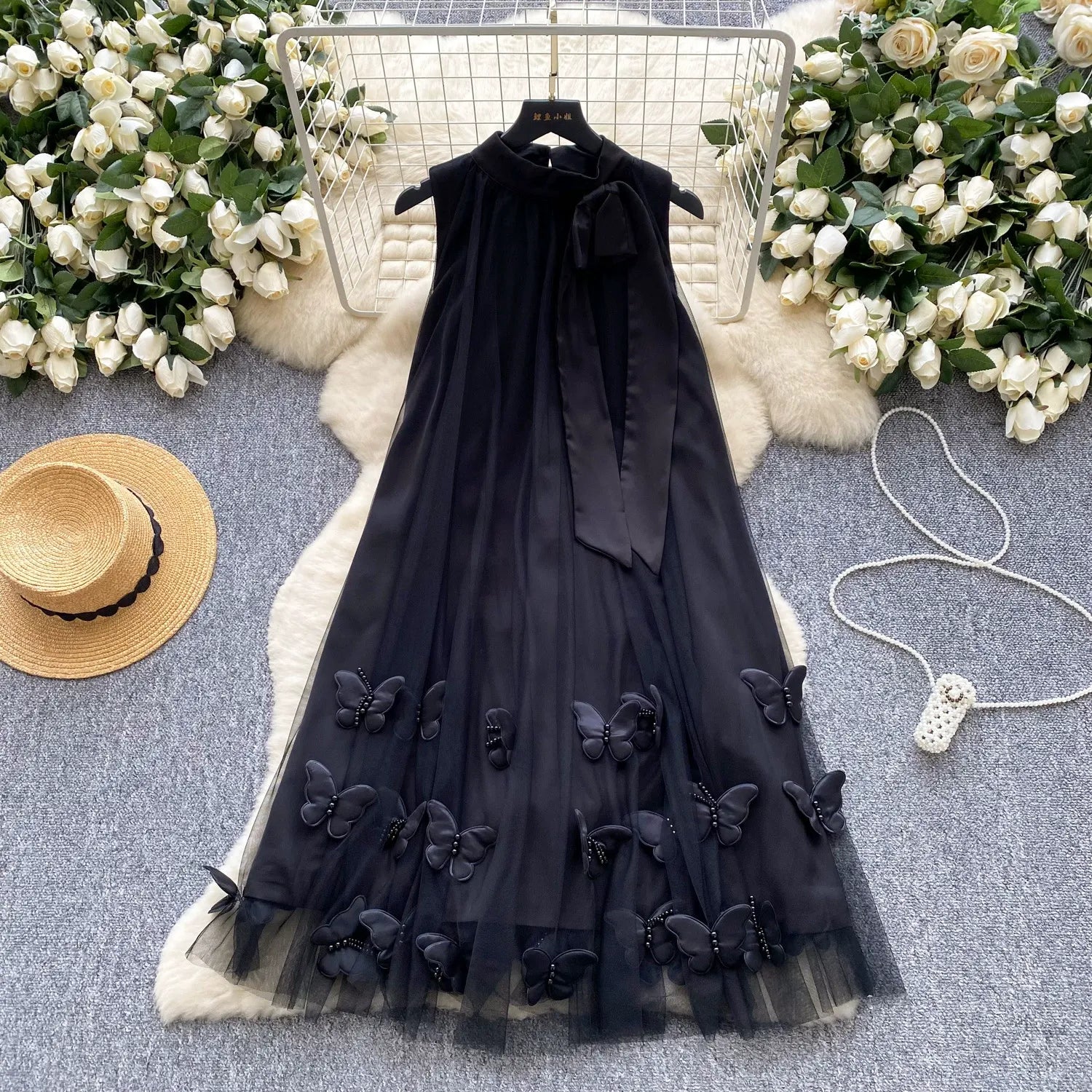 3D Butterfly Mesh Fairy Dress