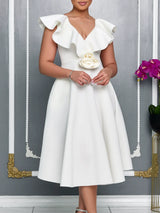 Cascade Blossom Gown Dress