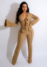 Sexy strappy fashion suit