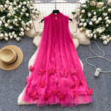 3D Butterfly Mesh Fairy Dress