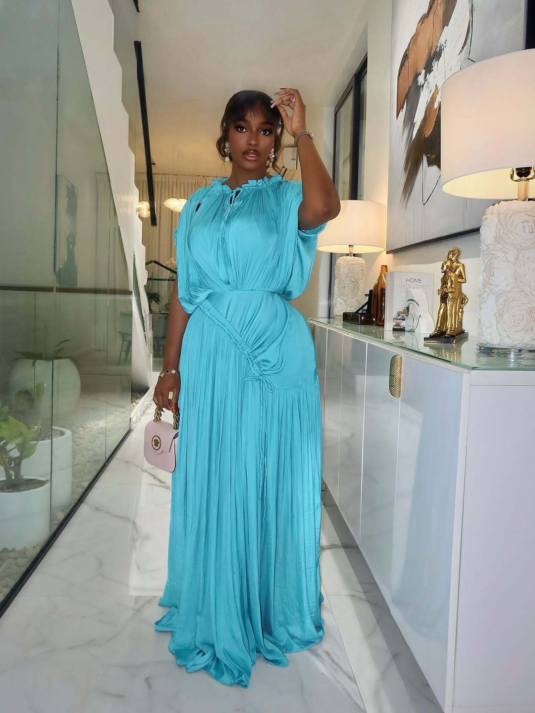 Elegant loose swing dress